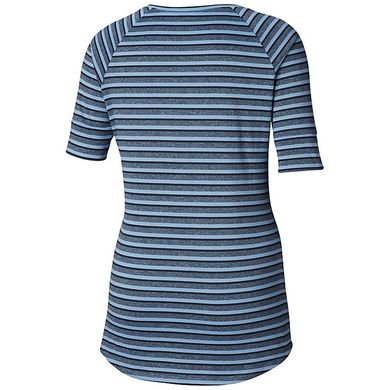 Жіноча футболка Columbia WALKABOUT ™ TEE синя в смужку 1837121-450, синій, SS19
