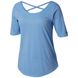 Жіноча футболка Columbia ANYTIME CASUAL ™ SHORT SLEEVE SHIRT блакитна 1837031-450, Блакитний, SS19