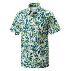 Мужская рубашка Columbia TROLLERS BEST™ SHORT SLEEVE SHIRT зеленая FM7011 322, Зелёный, S, SS18