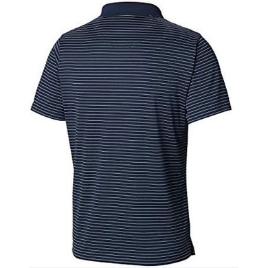 Мужская рубашка-поло Columbia UTILIZER™ STRIPE POLO III темно-синяя 1657546-464, Темно-синий, SS19